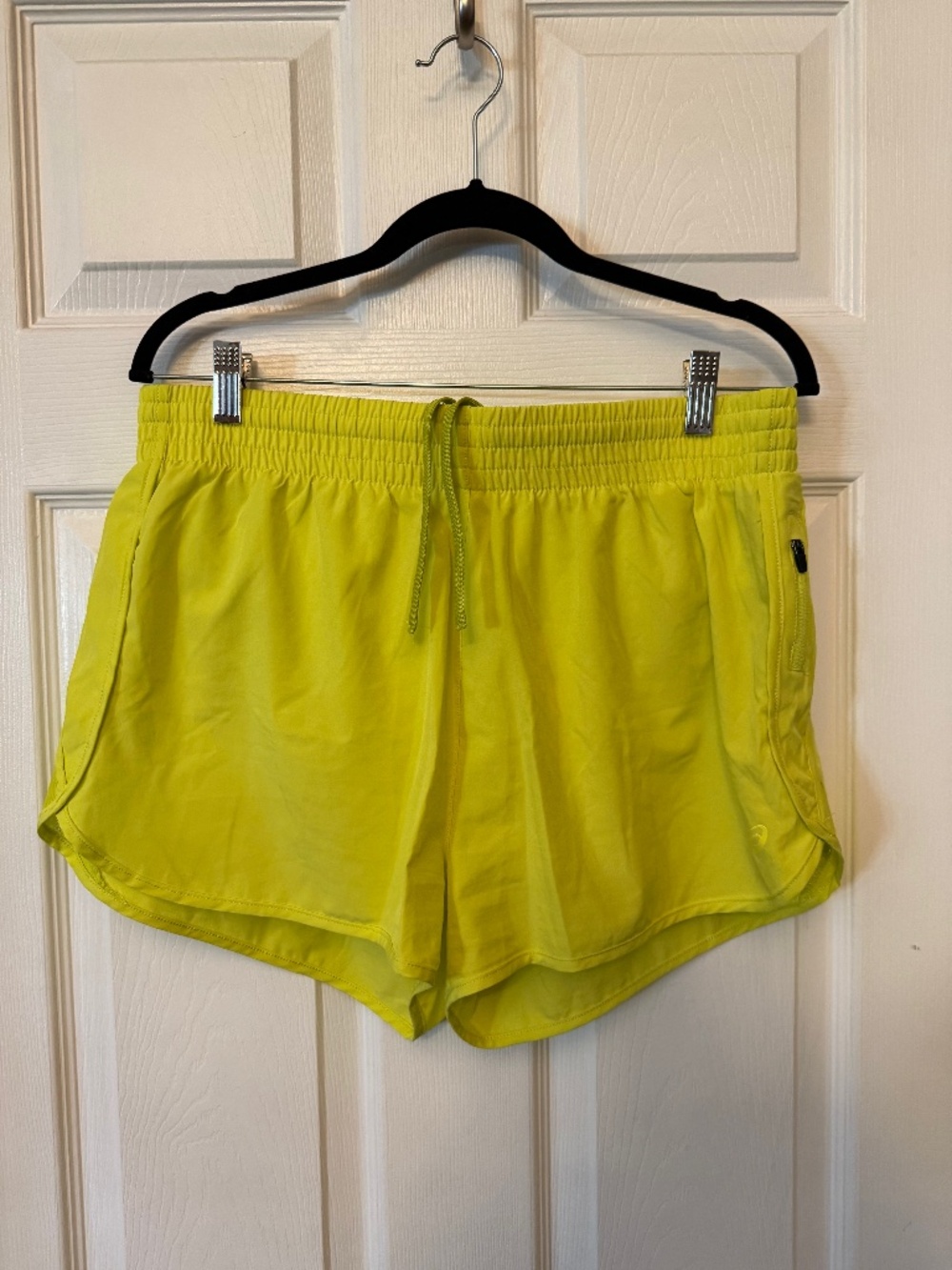 Asics Neon Yellow Shorts Size L